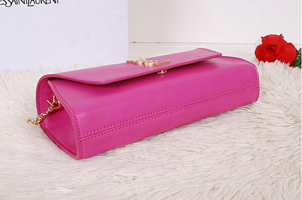 2014 New Saint Laurent Small Betty Bag Calf Leather Y7139 Rose - Click Image to Close
